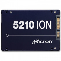SSD накопитель MICRON 960 Гб, SATA-III, чтение: 540 Мб/сек, запись: 130 Мб/сек, QLC, внутренний SSD, 2.5