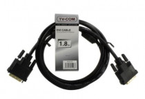 Кабель TV-COM DVI-D Dual link 25M/25M, экран, феррит.кольца, 1.8м (CG441D-1.8M)