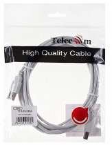 Кабель TELECOM USB A (m) - USB B (m), 3м (TC6900-3.0M)