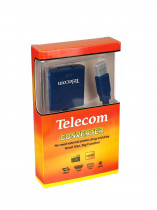 Переходник TELECOM USB 3.0 - VGA-F display adapter (TA710)