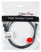 Кабель TELECOM USB 2.0 A-->mini-B 5P (1м) черный (TC6911BK-1.0M)