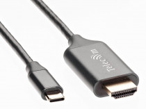 Кабель TELECOM адаптер USB3.1 Type-Cm --> HDMI A(m) 4K@60Hz, 1.8m (TCC008-1.8M)