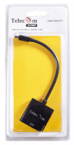 Кабель-переходник TELECOM Mini DisplayPort (M) -> HDMI (F), 4K@60Hz, (TA6056)