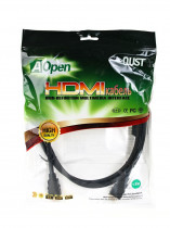 Кабель AOPEN CABLE HDMI 19M/M ver 2.0, 1.8М, 2 фильтра QUST (ACG711D-1.8M)