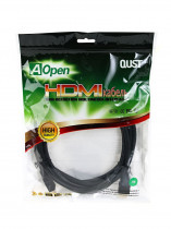 Кабель AOPEN CABLE HDMI 19M/M ver 2.0, 3М QUST (ACG711-3M)