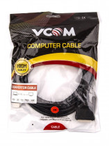 Кабель VCOM HDMI AM/DVI(24+1)M, 3м, CU, 1080P@60Hz, 2F, <CG484G-3M> (CG484GD-3M)