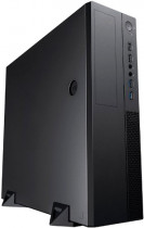 Корпус Powercase Slim-Desktop, 300 Вт, 2xUSB 2.0, 2xUSB 3.0, Audio, EL510BK Black 300W (6141273)