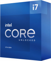 Процессор INTEL Socket 1200, Core i7 - 11700K, 8-ядерный, 3600 МГц, Turbo: 5000 МГц, Rocket Lake-S, Кэш L2 - 1.5 Мб, Кэш L3 - 16 Мб, UHD Graphics 750, 14 нм, 125 Вт, BOX без кулера (BX8070811700K)