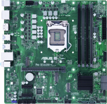 Материнская плата ASUS Socket 1200, Intel B560, 4xDDR4, PCI-E 4.0, 4xUSB 3.2 Gen1, HDMI, 2xDisplayPort, mATX (PRO B560M-C/CSM)