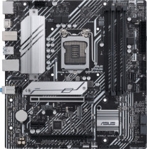 Материнская плата ASUS Socket 1200, Intel B560, 4xDDR4, PCI-E 4.0, USB 3.2 Gen2, USB 3.2 Gen2 Type-C, 2xHDMI, DisplayPort, mATX (PRIME B560M-A)