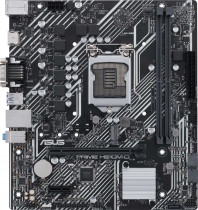 Материнская плата ASUS Socket 1200, Intel H510, 2xDDR4, PCI-E 4.0, 2xUSB 3.2 Gen1, VGA, HDMI, COM, mATX (PRIME H510M-D)