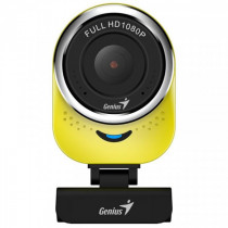 Веб камера GENIUS 1920x1080, USB 2.0, встроенный микрофон, QCam 6000 Yellow (32200002403/32200002409)