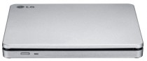 Внешний привод LG DVD-RW серебристый USB ultra slim M-Disk Mac внешний RTL (GP70NS50)