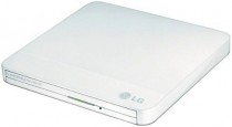 Внешний привод LG DVD-RW белый USB ultra slim внешний RTL (GP60NW60)