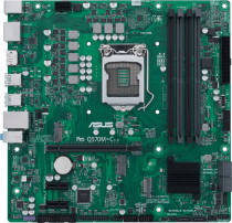 Материнская плата ASUS Socket 1200, Intel Q570, 4xDDR4, PCI-E 4.0, 4xUSB 3.2 Gen2, HDMI, 2xDisplayPort, mATX (PRO Q570M-C/CSM)