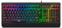 Клавиатура SVEN проводная, мембранная, цифровой блок, подсветка клавиш, USB, KB-G9450, чёрный (SV-019129)