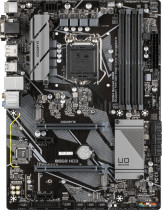 Материнская плата GIGABYTE Socket 1200, Intel B560, 4xDDR4, PCI-E 4.0, 4xUSB 3.2 Gen1, VGA, DVI, HDMI, DisplayPort, ATX (B560 HD3)