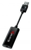 Звуковая карта внешняя CREATIVE USB 2.0, ЦАП 24 бит / 96 кГц, Sound BlasterX G1 (70SB171000000)