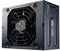Блок питания COOLER MASTER 650 Вт, SFX12V 3.42, активный PFC, 92x92 мм, 80 PLUS Gold, отстегивающиеся кабели, V650 SFX Gold (MPY-6501-SFHAGV-EU)