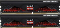 Комплект памяти AMD 16 Гб, 2 модуля DDR-4, 32000 Мб/с, CL18-20-20-42, 1.35 В, радиатор, 4000MHz, Radeon R9 Gamers Series, 2x8Gb KIT (R9S416G4006U2K)