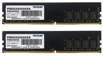 Комплект памяти PATRIOT MEMORY 16 Гб, 2 модуля DDR-4, 25600 Мб/с, CL22-22-22, 1.2 В, 3200MHz, Signature, 2x8Gb KIT (PSD416G3200K)