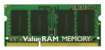 Память KINGSTON 4 Гб, DDR-3, 12800 Мб/с, CL11, 1.5 В, 1600MHz, SO-DIMM (KVR16S11S8/4WP)