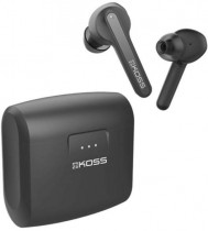 TWS гарнитура KOSS беспроводные наушники с микрофоном, вкладыши, Bluetooth, работа от аккумулятора до 5 ч, TWS150i, чёрный (80001060)
