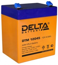 Аккумуляторная батарея DELTA ёмкость 4.5 Ач, напряжение 12 В, DTM12045 (DTM 12045)