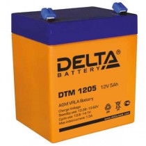 Аккумуляторная батарея DELTA ёмкость 5 Ач, напряжение 12 В, DTM1205 (DTM 1205)