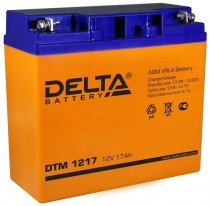 Аккумуляторная батарея DELTA BATTERY ёмкость 17 Ач, напряжение 12 В, DTM1217 (DTM 1217)