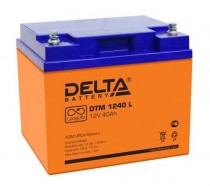 Аккумуляторная батарея DELTA ёмкость 40 Ач, напряжение 12 В, DTM1240L (DTM 1240 L)