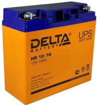 Аккумуляторная батарея DELTA ёмкость 18 Ач, напряжение 12 В, HR12-18 (HR 12-18)