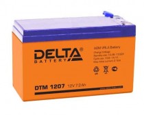 Аккумуляторная батарея DELTA ёмкость 7.2 Ач, напряжение 12 В, DTM1207 (DTM 1207)