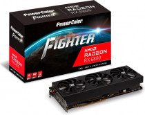 Видеокарта POWERCOLOR Radeon RX 6800, 16 Гб GDDR6, 256 бит, Fighter (AXRX 6800 16GBD6-3DH/OC)