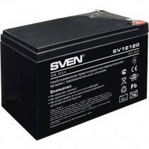 Аккумуляторная батарея SVEN ёмкость 12 Ач, напряжение 12 В, SV12120 (SV-0222012)
