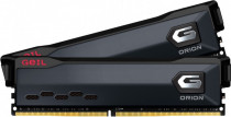 Комплект памяти GEIL 16 Гб, 2 модуля DDR-4, 35200 Мб/с, CL22, 1.4 В, радиатор, 4400MHz, ORION Titanium Grey, 2x8Gb KIT (GOG416GB4400C18ADC)
