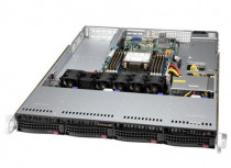 Серверная платформа SUPERMICRO 1U, LGA4189, Intel C621A, 8 x DDR4, 4 x 3.5