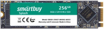 SSD накопитель SMARTBUY 256 Гб, внутренний SSD, M.2, 2280, SATA-III, чтение: 560 Мб/сек, запись: 520 Мб/сек, TLC, Splash M2 (SBSSD-256GT-MX902-M2S3)