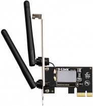 Wi-Fi адаптер PCI D-LINK стандарт Wi-Fi: 802.11n, максимальная скорость 300 Мбит/с, PCI-E (DWA-548)