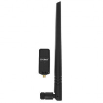 Wi-Fi адаптер USB D-LINK Wi-Fi: 802.11ac, максимальная скорость 1167 Мбит/с, USB 3.0 (DWA-185/RU/A1A)