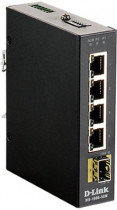 Коммутатор D-LINK неуправляемый, 5 портов Ethernet 1 Гбит/с, 1 uplink/стек/SFP (до 1 Гбит/с) (DIS-100G-5SW/A1A)
