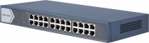 Коммутатор HIKVISION неуправляемый, 24 порта Ethernet 1 Гбит/с (DS-3E0524-E(B))
