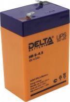 Аккумуляторная батарея DELTA ёмкость 4.5 Ач, напряжение 6 В, HR6-4.5 (HR 6-4.5)