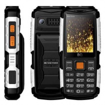 Мобильный телефон BQ 2430 Tank Power Black+Silver (85955786)