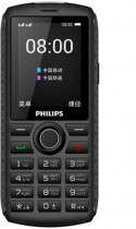Мобильный телефон PHILIPS E218 Xenium 32Mb темно-серый моноблок 2Sim 2.4