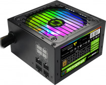 Блок питания GAMEMAX 600 Вт, ATX12V 2.31, активный PFC, 120x120 мм, 80 PLUS Bronze, отстегивающиеся кабели, подсветка (VP-600-RGB-MODULAR 80+)
