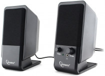 Акустическая система GEMBIRD 2.0, мощность 6 Вт, 18-20000 Гц, USB, Black (SPK-510)