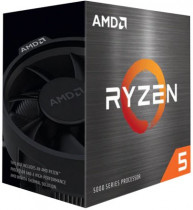 Процессор AMD Socket AM4, Ryzen 5 5600G, 6-ядерный, 3900 МГц, Turbo: 4400 МГц, Cezanne, Кэш L2 - 3 Мб, Кэш L3 - 16 Мб, Radeon Vega 7, 7 нм, 65 Вт, BOX (100-100000252BOX)