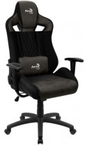 Кресло AEROCOOL EARL Iron Black (черное) (4710562751291)