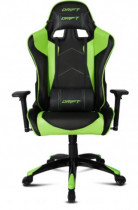 Кресло DRIFT Игровое DR300 PU Leather / black/green (DR300BG)
